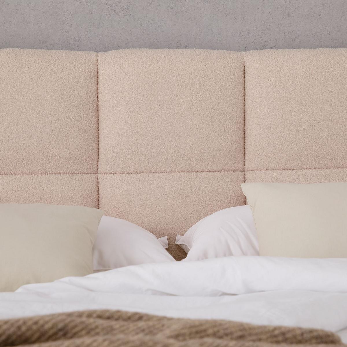 POLSTERBETT CLOUDY 180X200 CM - Beige, Textil (180/200cm) - IDIMEX