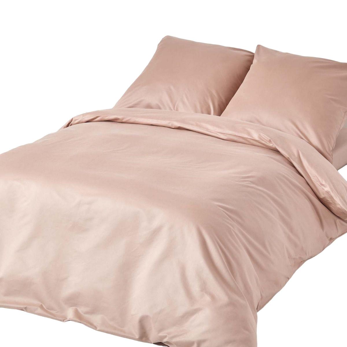 BETTWÄSCHE Premium, Ägyptische Baumwolle, Fadendichte 1000 - Beige, Textil (150/200cm) - Homescapes