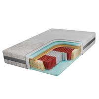 TASCHENMATRATZE CALVI - 140/200 - H3/H4 - Apri - Hellgrau, Textil (140/200cm) - MKS