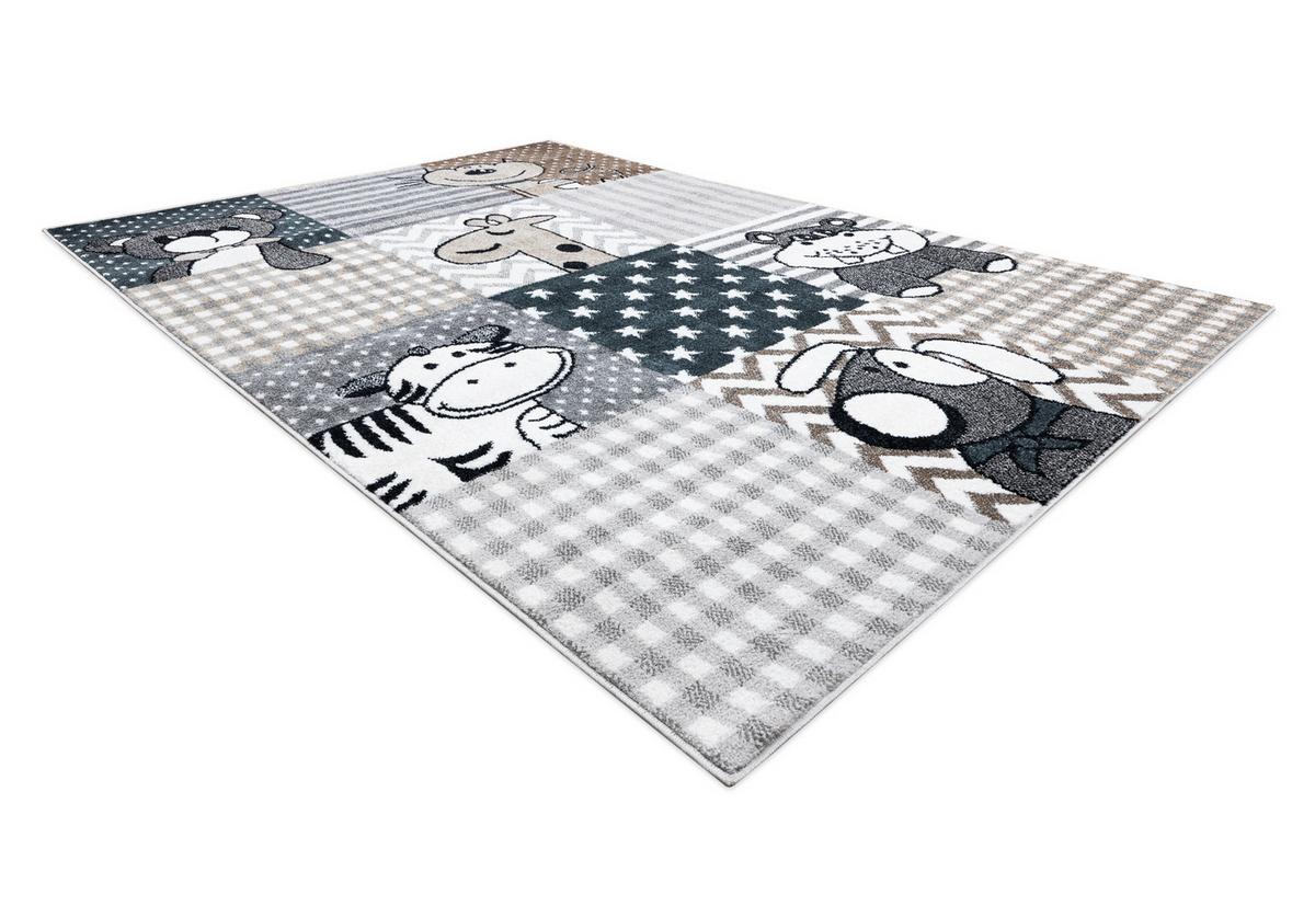 TEPPICH Fun 140/190 cm - Grau, Textil (140/190cm) - rugsX