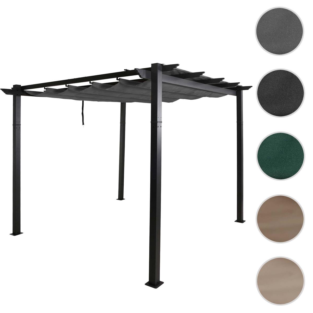 PERGOLA Anthrazit - Anthrazit, Textil (300/240/300cm) - MCW