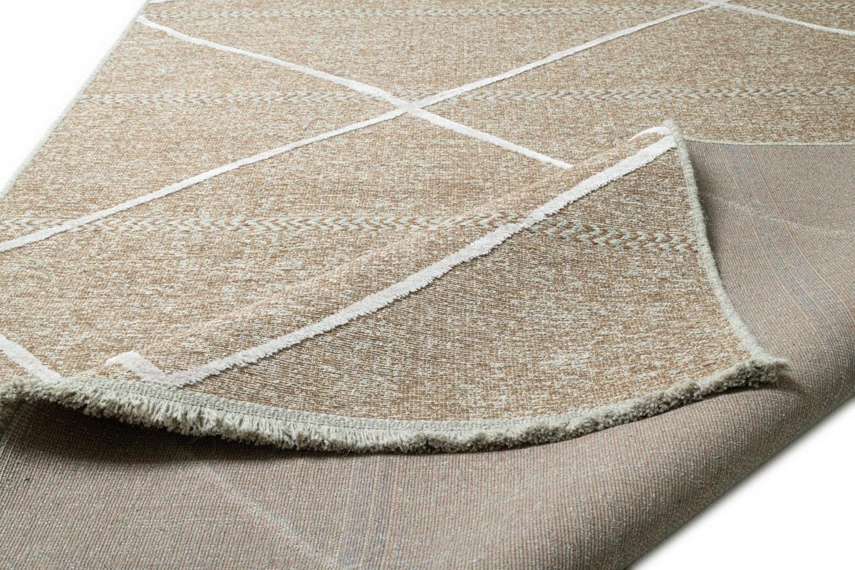 FLACHWEBTEPPICH Braderup 80x150 cm - Beige, Textil (80/150cm) - Sansibar SYLT