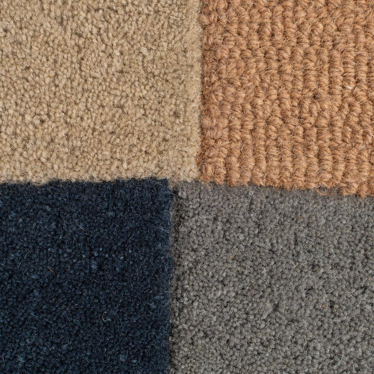 WOLLTEPPICH DEBEN, geometrisch, Pastell-Bunt, 120 x 170 cm - Multicolor, Textil (170/120cm) - KADIMA DESIGN