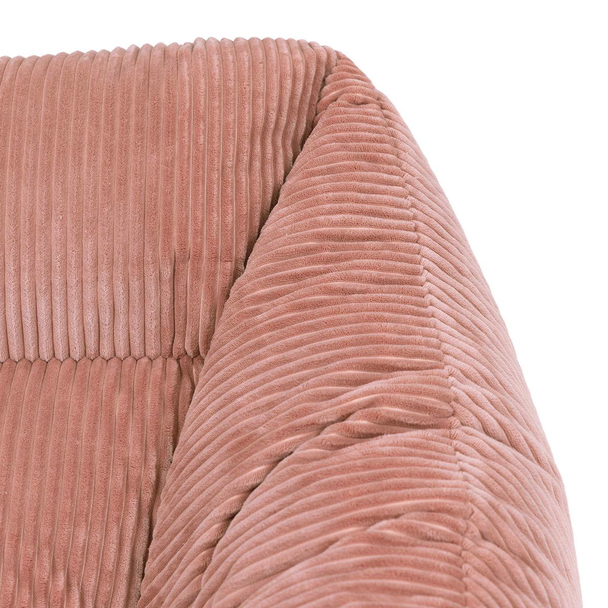 SITZSACK Cord Sessel Natalia - Pink, Textil (97/73/84cm) - icon