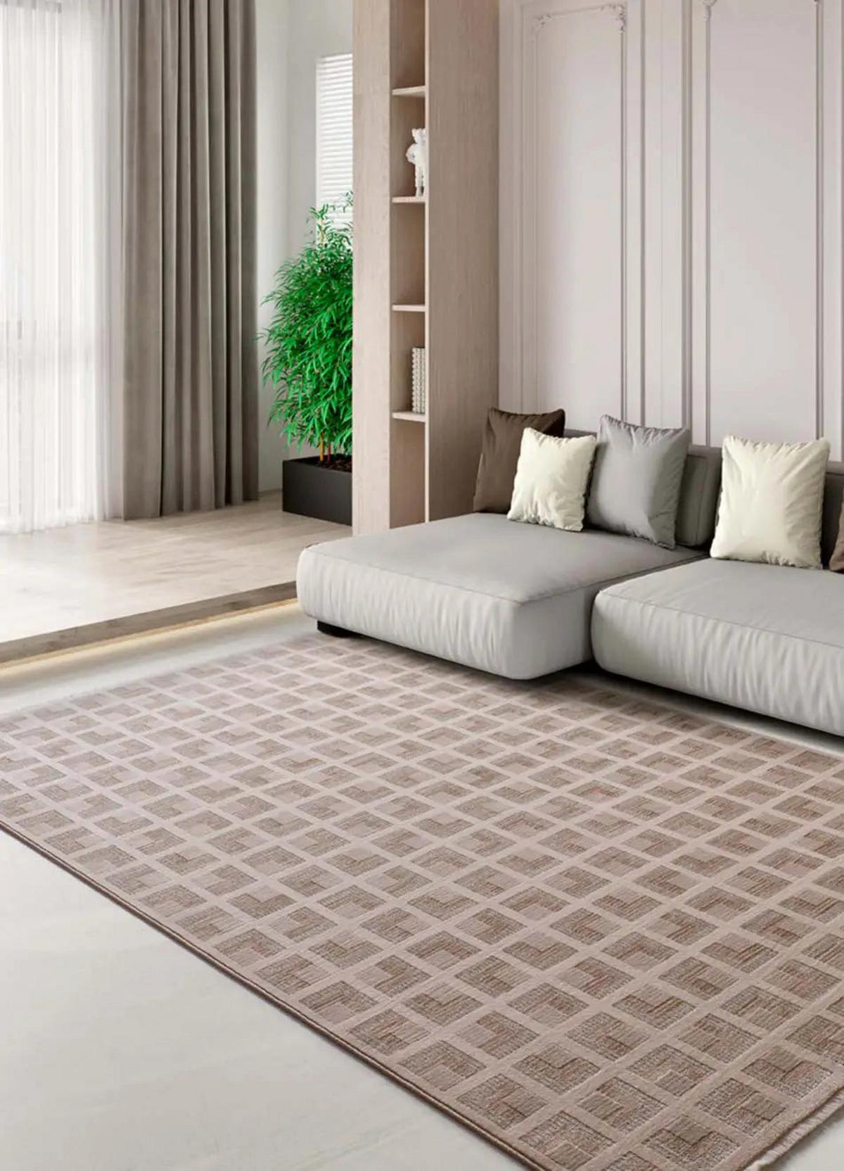 KURZFLORTEPPICH Beige Ona 160/230 cm - Beige, Textil (160/230cm) - Atticgo