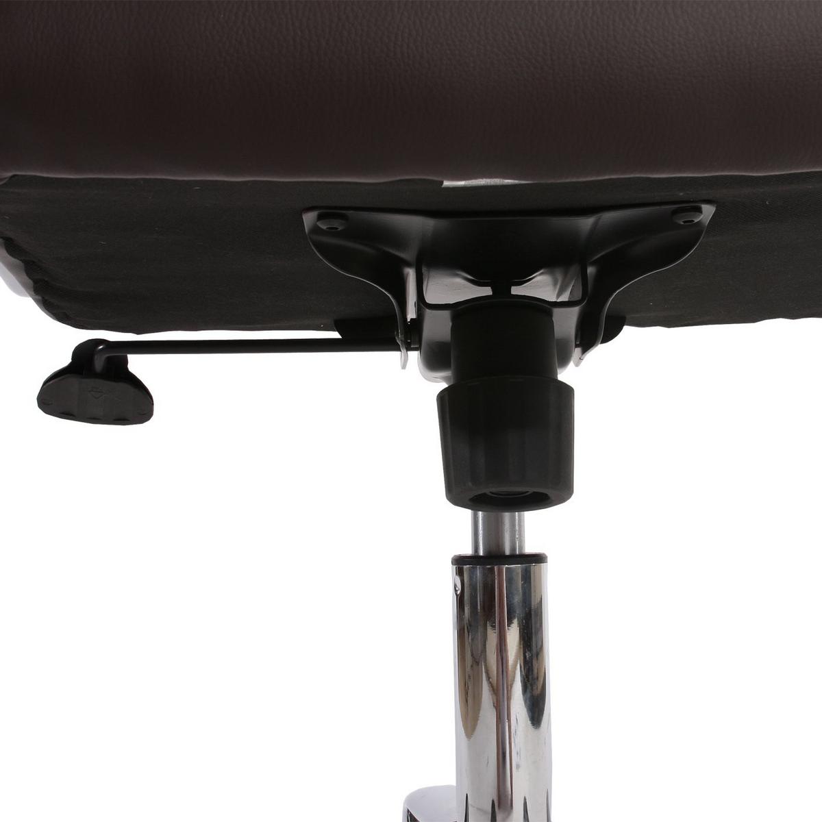 PROFI-BÜROSTUHL XXL Braun - Braun, Textil (66/115/75cm) - MCW