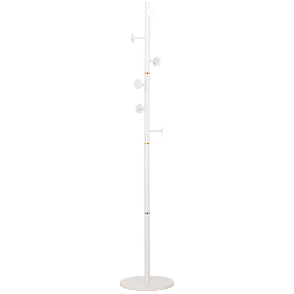 GARDEROBE aus metall - Weiß, Metall (36/178/36cm) - Wanderlust