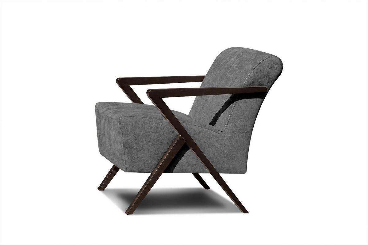 SESSEL LEBRON, grau - Grau, Holzwerkstoff/Textil (65/82/79cm) - Wozimo
