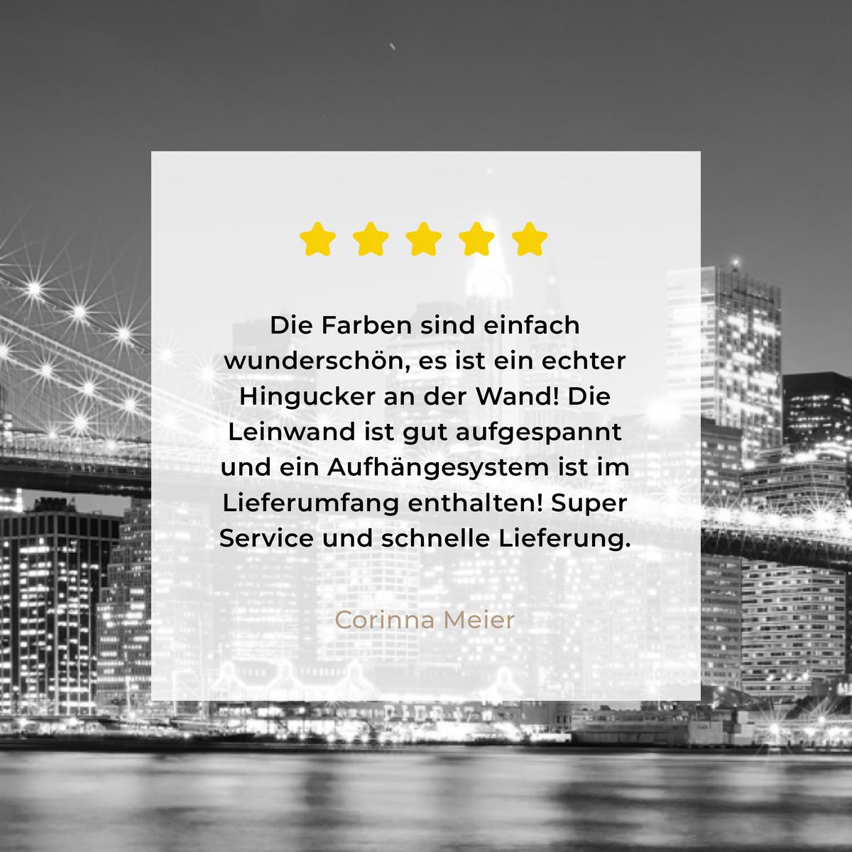 LEINWANDBILD New York - Brücke - Brooklyn - Schwarz und weiß - Architektur Wandbild 40x30 cm - Schwarz, Textil (40/30cm) - MuchoWow