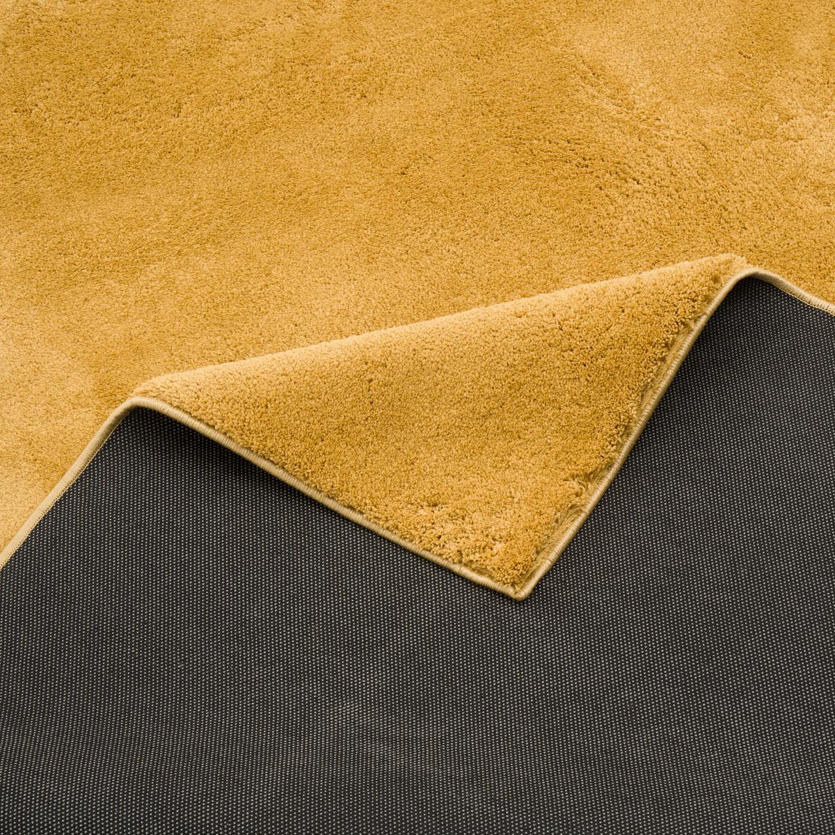 HOCHFLOR LANGFLOR SUPER SOFT TEPPICH SILKY - Currygelb, Textil (140/200cm) - Pergamon