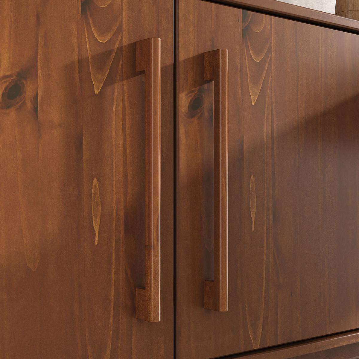 SIDEBOARD TECCA Kastanie - Kastanienfarben, Holz (170/71/41cm) - IDIMEX