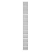 CD-REGAL Høyset - Weiß, Holzwerkstoff (20/175/20cm) - [en.casa]