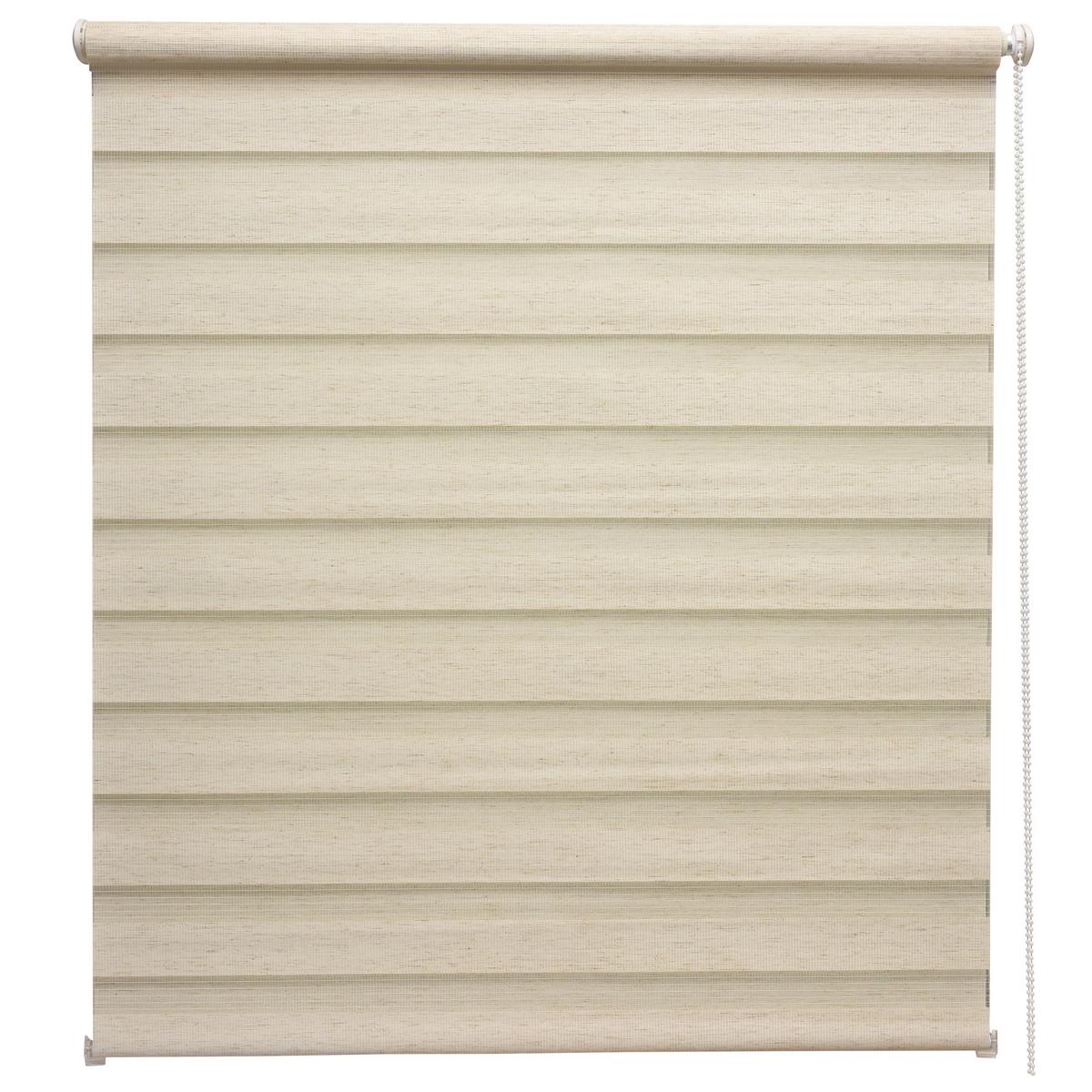 DOPPELROLLO SolDecor DL2 40x150cm Leinen - Beige, Kunststoff (40/150cm) - Sol Royal