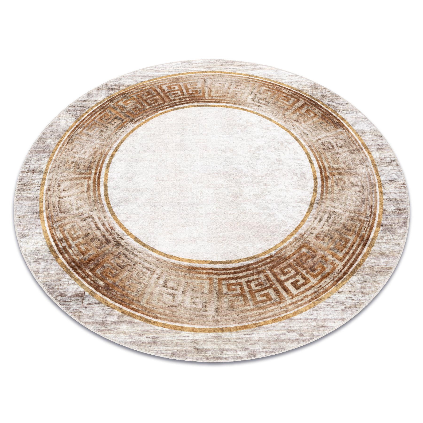 TEPPICH Miro 160 cm - Beige, Textil (160/160cm) - rugsX