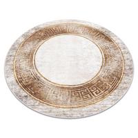 TEPPICH Miro 160 cm - Beige, Textil (160/160cm) - rugsX