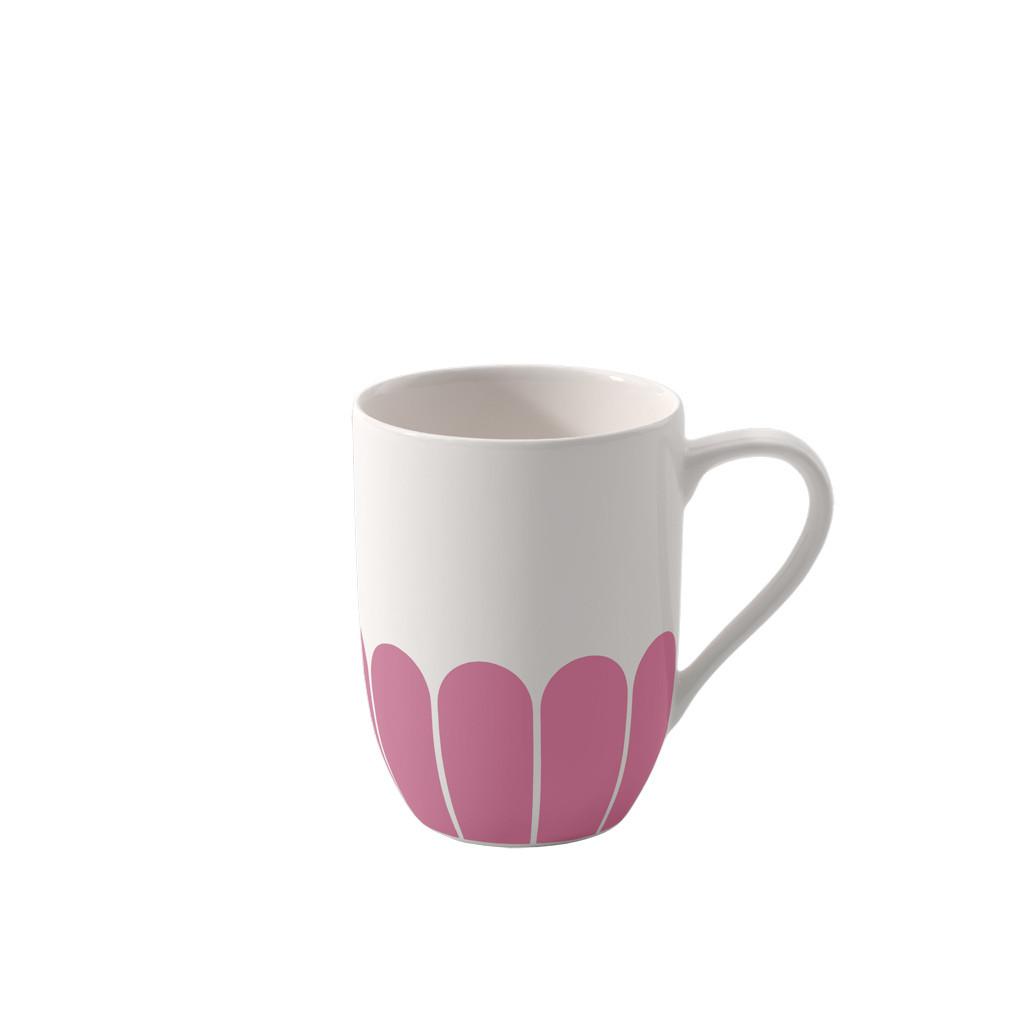 HENKELBECHER Fleur Couleur Cassis 290 ml - Pink, Keramik (0.29L) - Villeroy & Boch