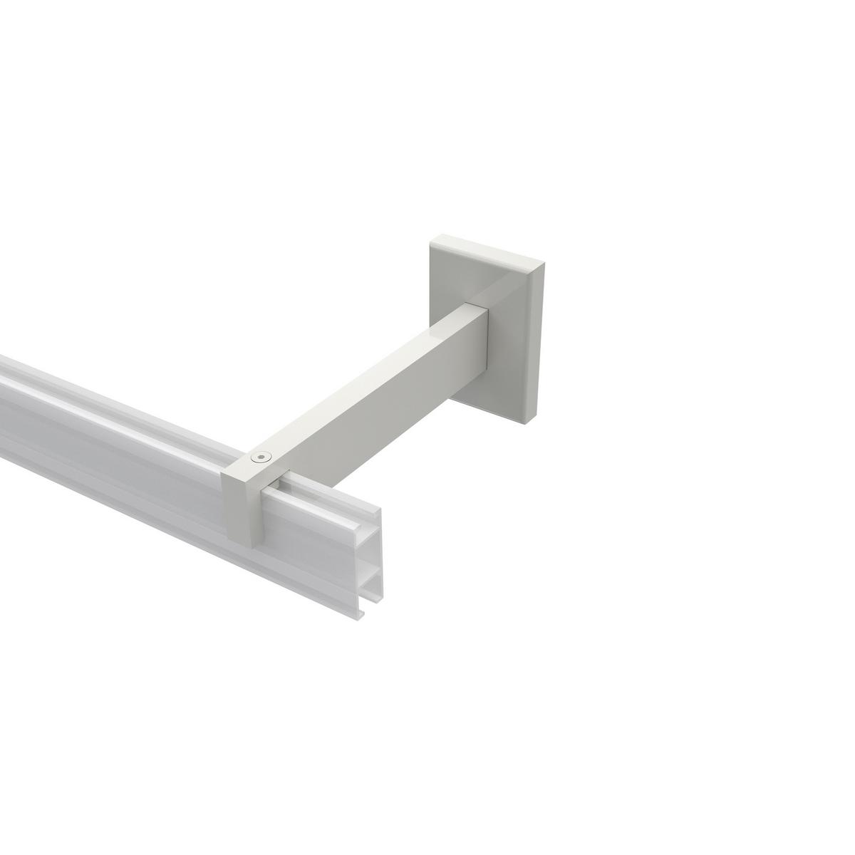 TRÄGER FÜR GARDINENSTANGEN INNENLAUF 14x35 mm, Smartline 1-läufig lang, Weiß - Weiß, Metall (14.5/6.5/4.5cm) - INTERDECO