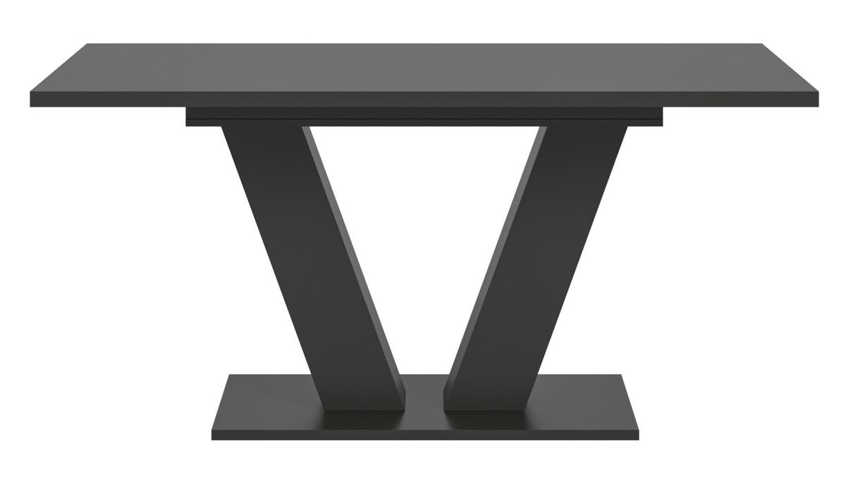 ESSTISCH grau 150 - 190 cm, Küchentisch ausziehbar - Grau, Holz/Holzwerkstoff (150/90/76cm) - Inn.Furn