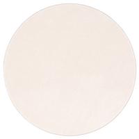 HOCHFLOR LUXUS VELOURS TEPPICH TOUCH RUND - Beige, Textil (100/100cm) - Snapstyle