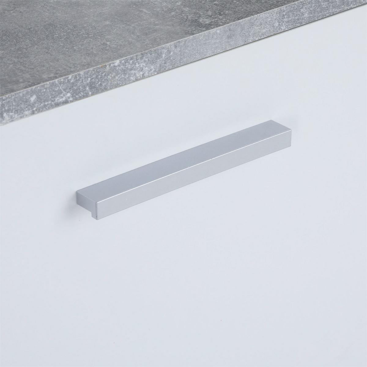 KOMMODE CHICAGO Betonoptik/weiß - Weiß/Grau, Holzwerkstoff (91/82/40cm) - CARO-Möbel
