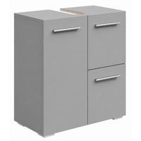 WASCHBECKENUNTERSCHRANK Mars Grau Matt - 60 x 30 x 60 cm - Hellgrau, Holz (60/60/30cm) - Badplaats