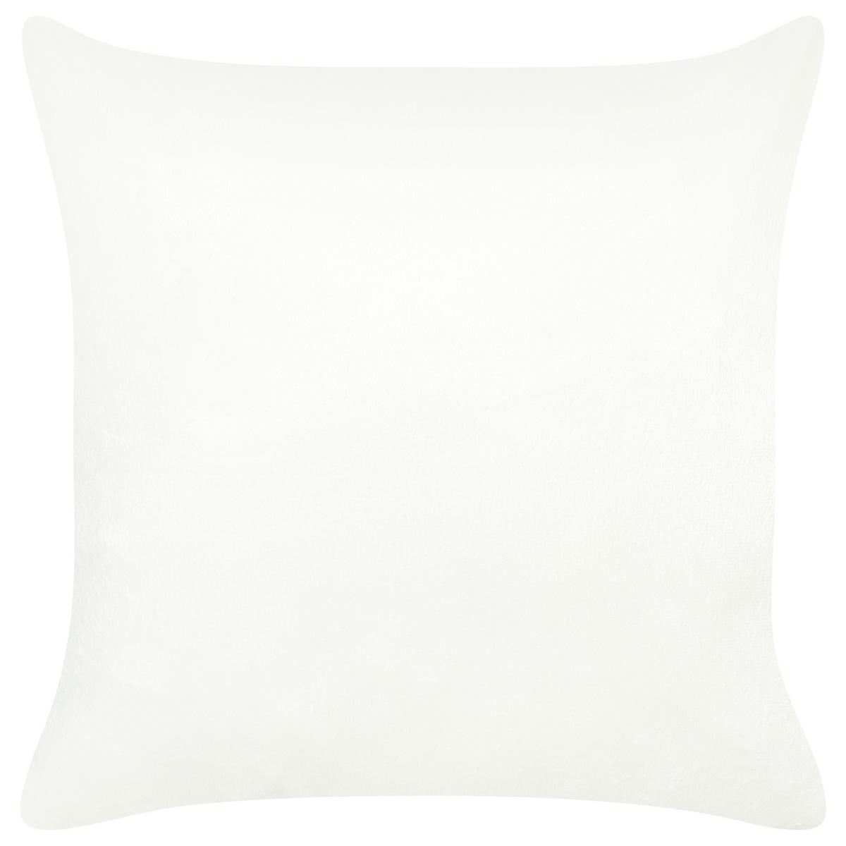 DEKOKISSEN 2er-Set Beige 45/45 cm Kasra - Beige, Kunststoff (45/45cm) - Beliani