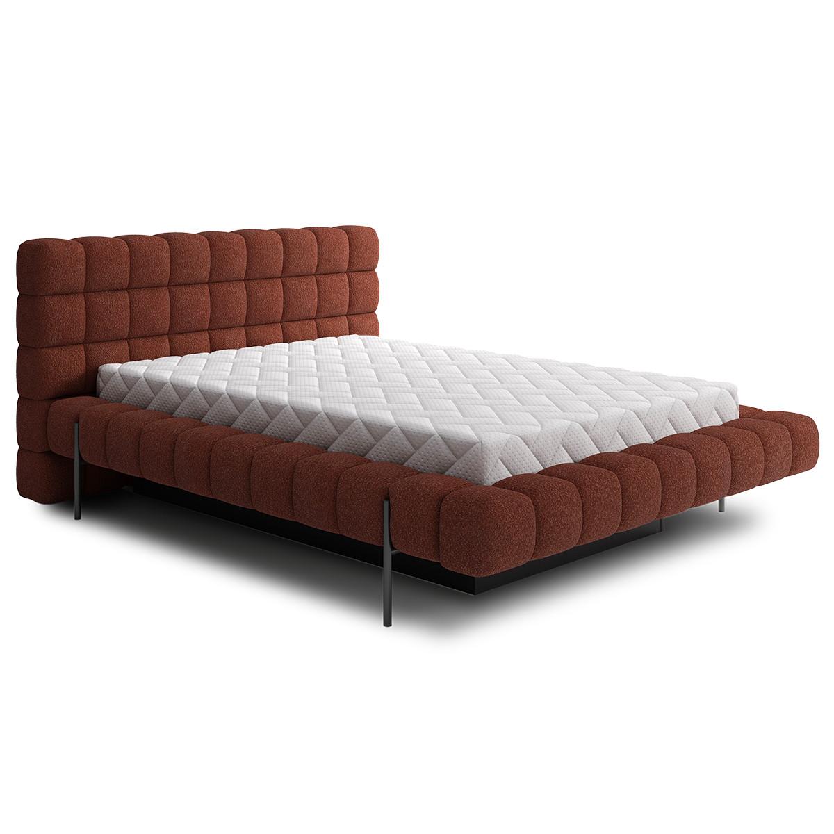 BOXBETT 180/200 Ezio Ziegel - Orange, Holz (180/200cm) - Petits-meubles