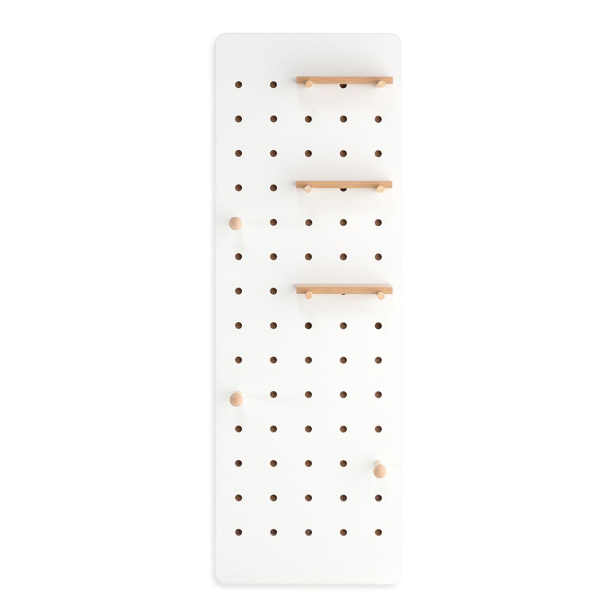 GARDEROBEN mit Spiegel Verona Weiß - Weiß, Holzwerkstoff (40/120/4cm) - VS Venta-stock