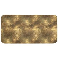 BADEMATTE Antik - Metallic-Look - Gold 120x60 cm - Goldfarben, Textil (120/60cm) - OnlyWow