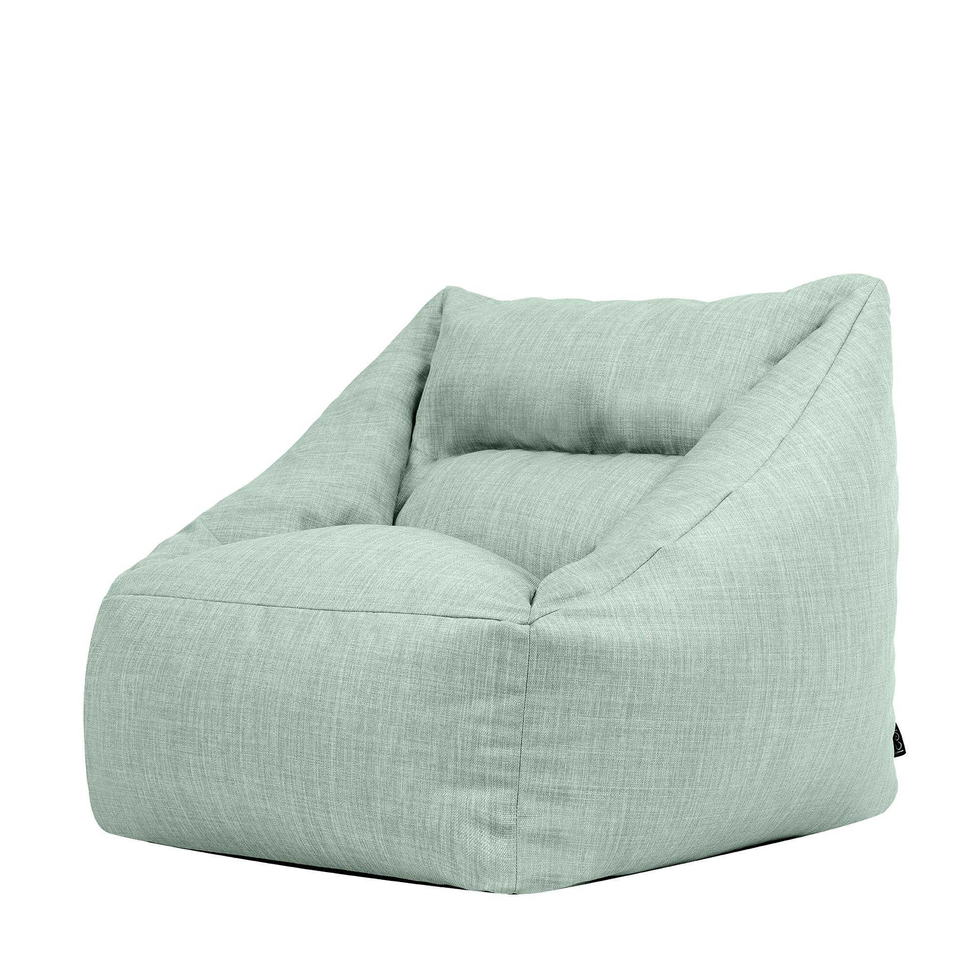 SITZSACK Outdoor-Sessel Natalia - Grün, Textil (97/35/84cm) - icon