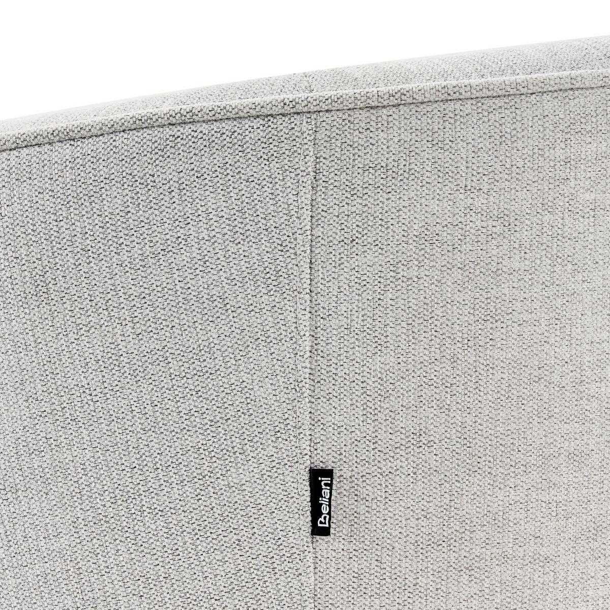 2-SITZER-SOFA Stoff Cremeweiß Savar - Creme/Schwarz, Textil (183/69/84cm) - Beliani