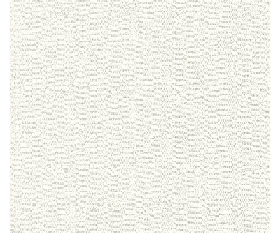 VLIESTAPETE Weiß 53/1005 cm - Weiß, Textil (53/1cm) - KUNSTLOFT