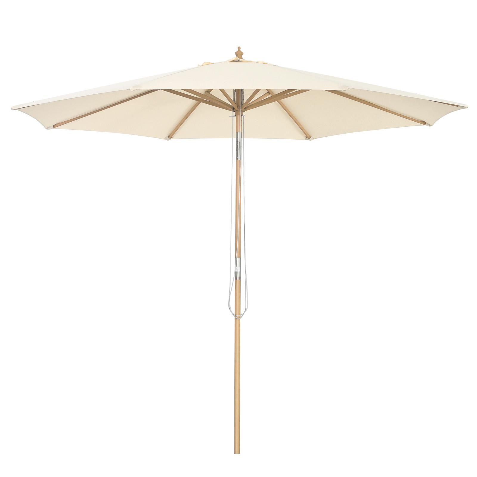 TERRASSENSCHIRM 300cm Beige - Beige, Kunststoff (300/300cm) - COSTWAY