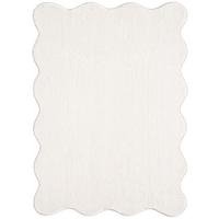 HOCHFLORTEPPICH Antirutsch Uni TIRSO Polyester Creme 160 x 220 cm - Beige, Textil (160/220cm) - KADIMA DESIGN