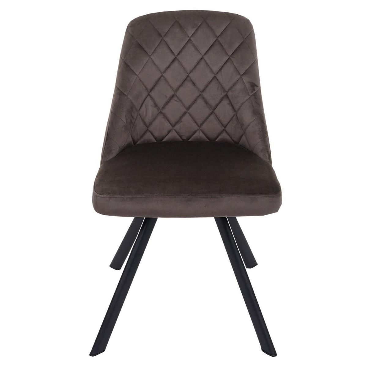 ESSZIMMERSTUHL Dunkelbraun - Dunkelbraun, Textil (48/84/51cm) - MCW