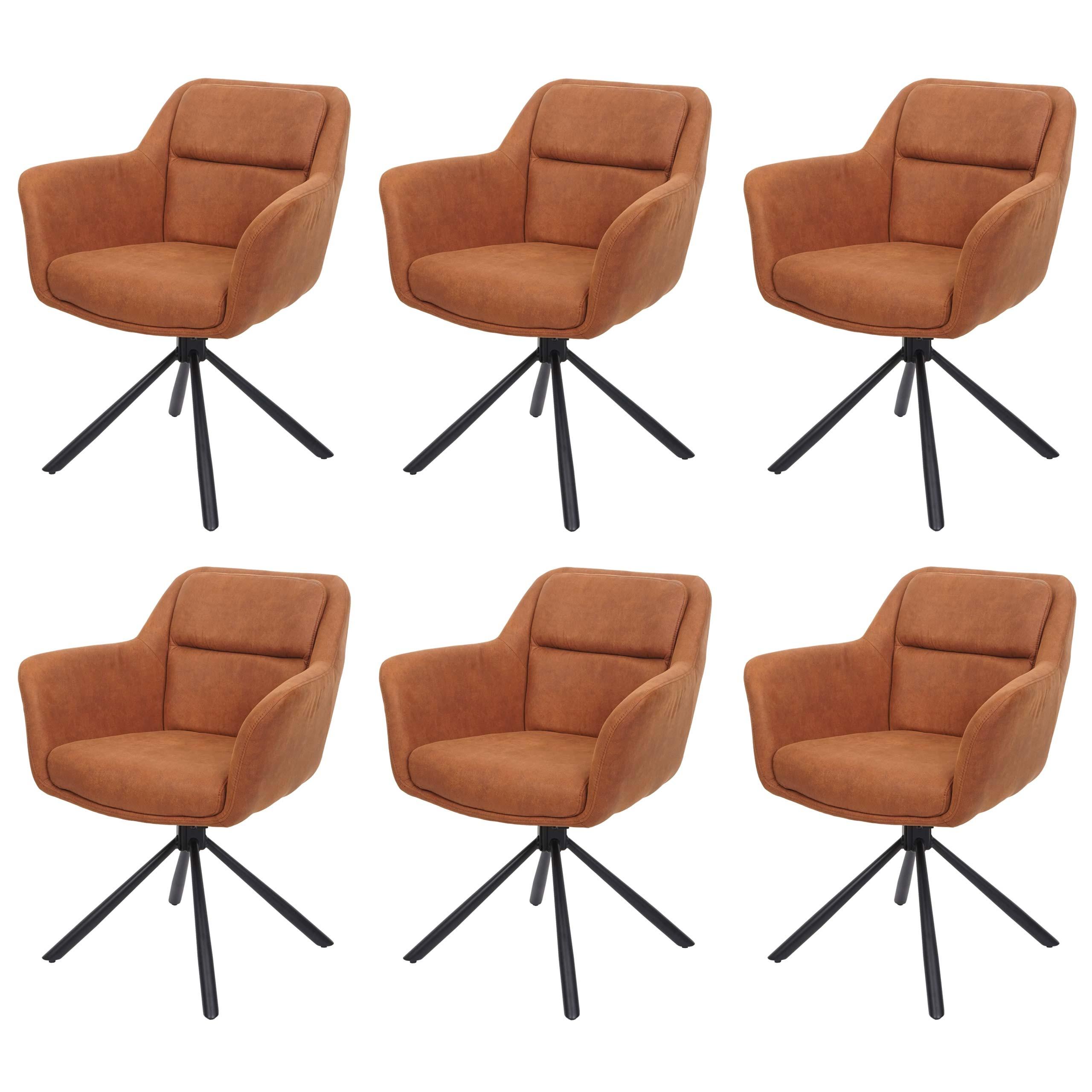 ESSZIMMERSTUHL Bronze - Braun/Bronzefarben, Textil (65/83/57cm) - MCW