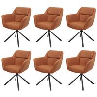 ESSZIMMERSTUHL Bronze - Braun/Bronzefarben, Textil (65/83/57cm) - MCW