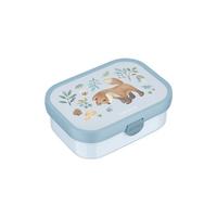 BROTDOSE Campus (2025) Forest Friends 750 ml - Hellblau, Kunststoff (13.2/6.1/17.8cm) - Mepal