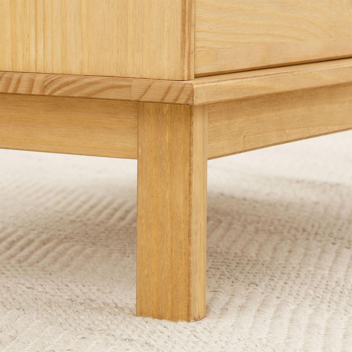 NACHTTISCH TEPERA braun - Braun, Holz (64/64/41cm) - IDIMEX