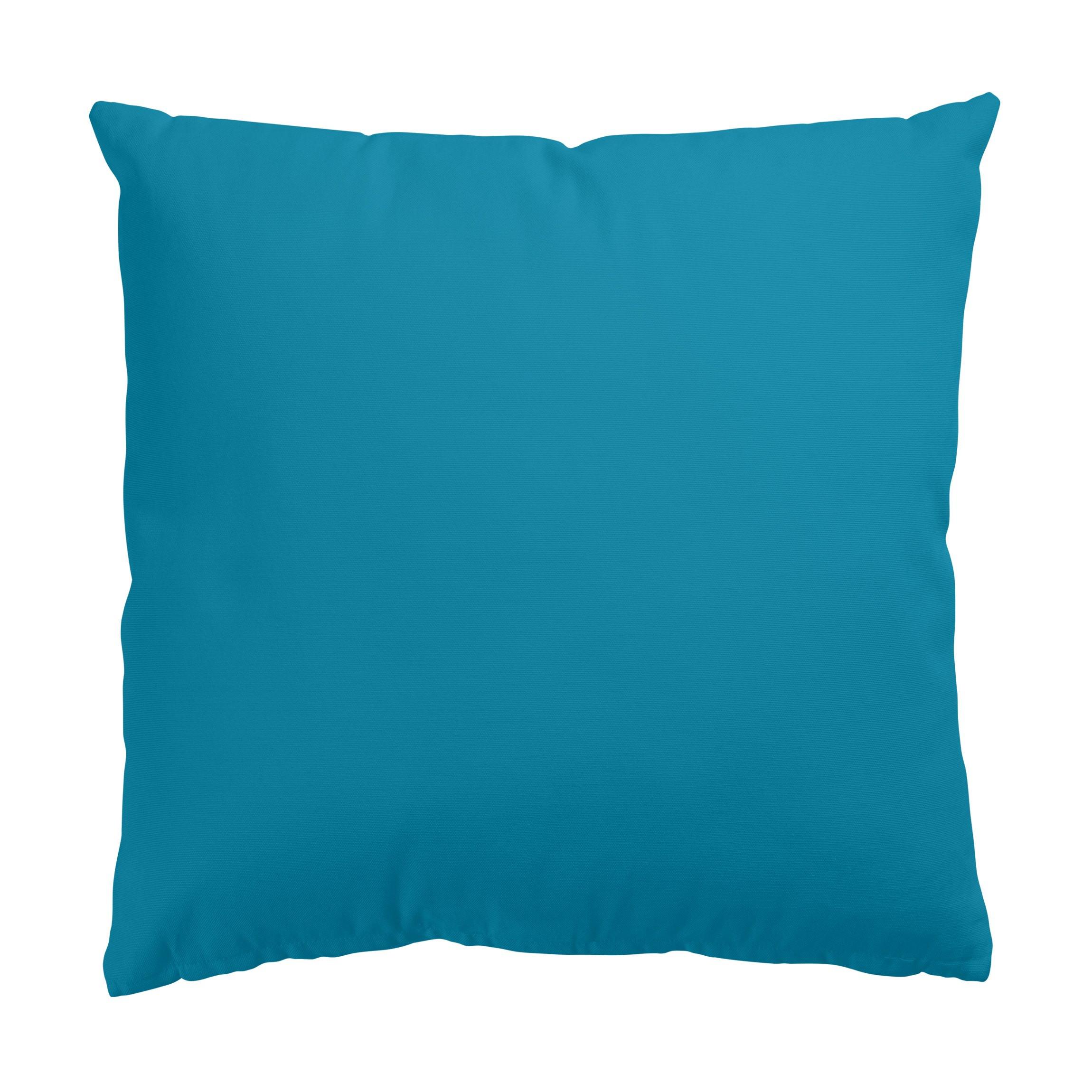 DEKOKISSEN Petrol 50/50 cm - Petrol, Textil (50/50/10cm) - Bilderwelten