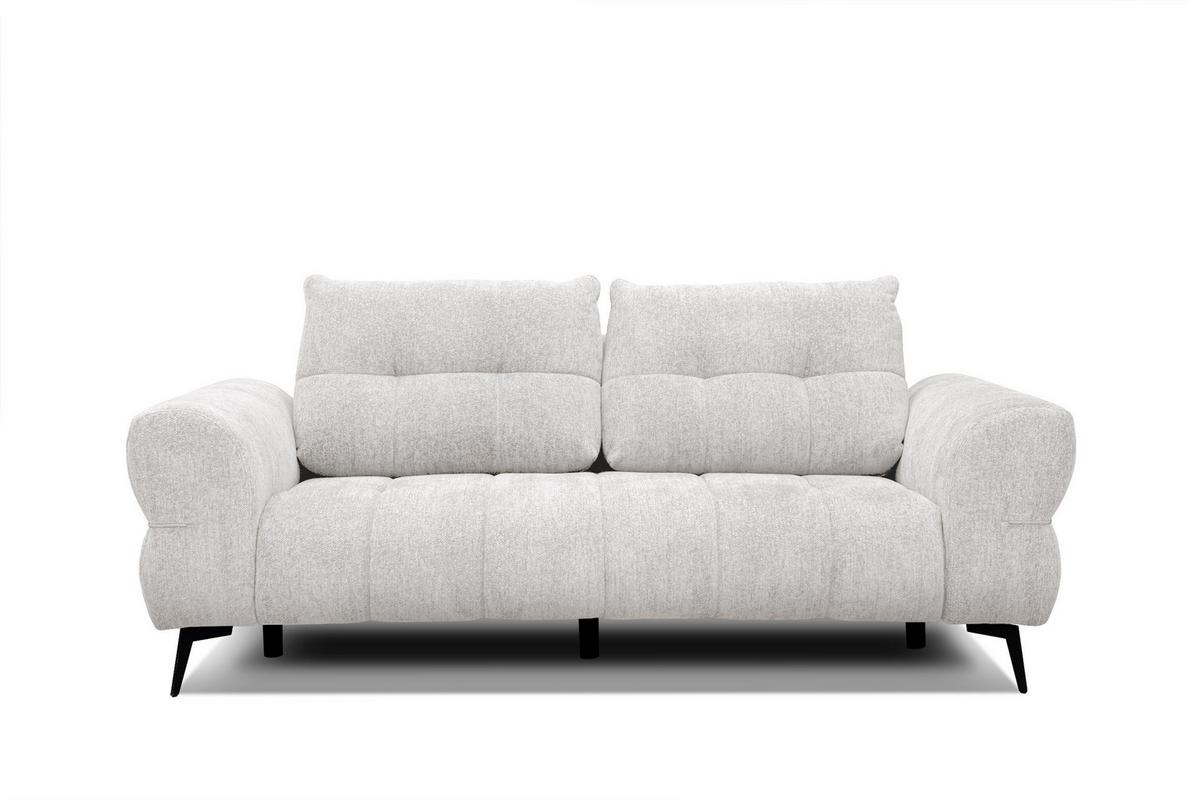 SOFA SALVINI 3-Sitzer, ecru - Ecru, Holz/Textil (237/88/99cm) - Wozimo