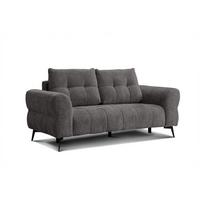 SOFA SALVINI 2,5-Sitzer, dunkelgrau - Dunkelgrau, Holz/Textil (206/88/99cm) - Wozimo