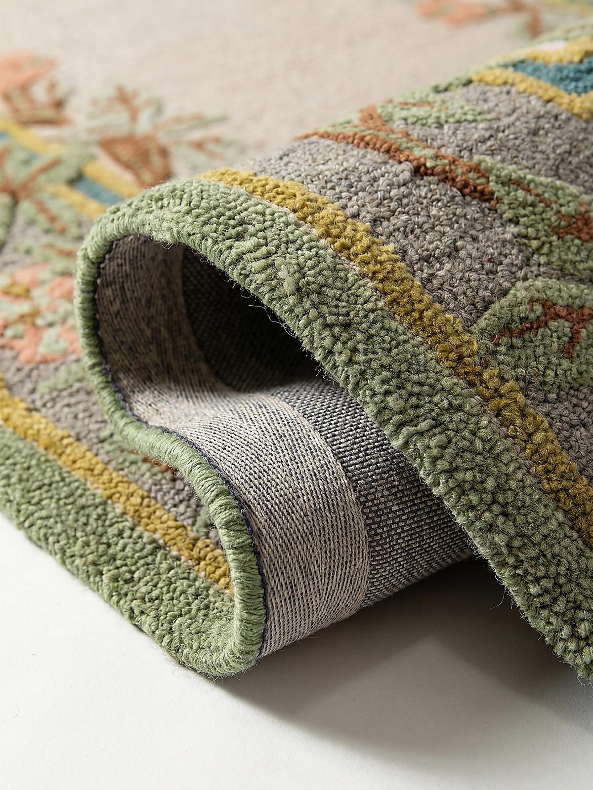 TEPPICH aus Wolle SOAR in Bunt, floral, 80 x 300 cm - Multicolor, Textil (300/80cm) - KADIMA DESIGN