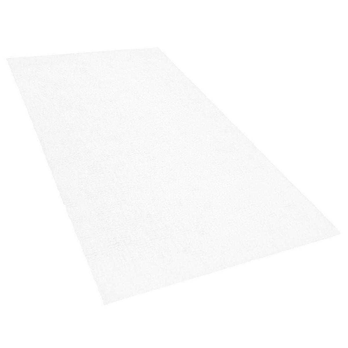 SHAGGY-TEPPICH Demre 150/80 cm - Weiß, Kunststoff (80/150cm) - Beliani