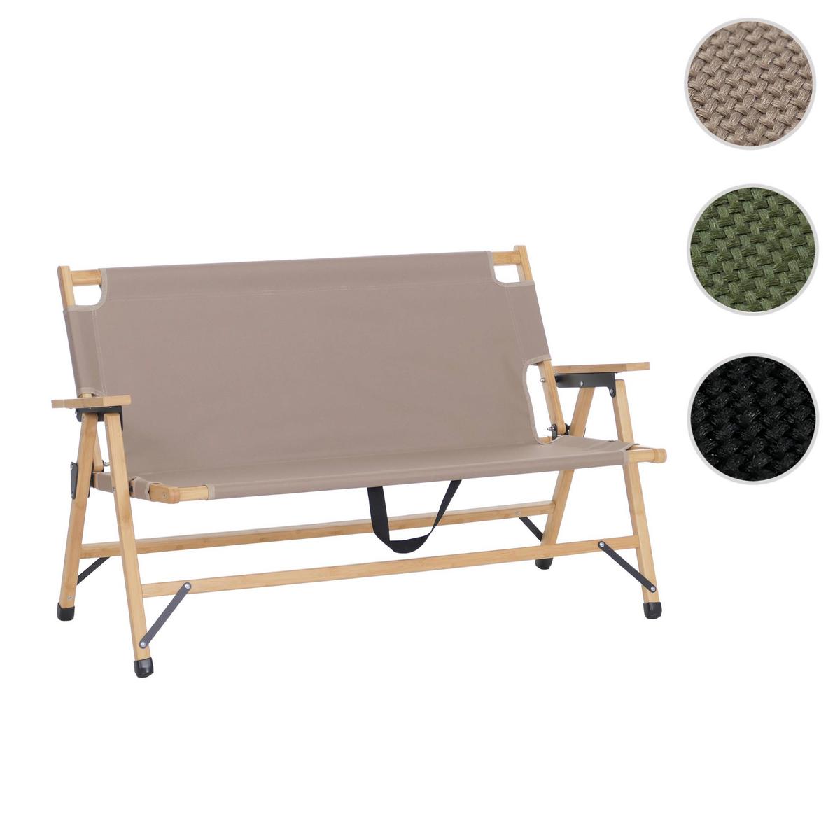 CAMPINGBANK Creme - Creme, Holz (117/69/61cm) - MCW