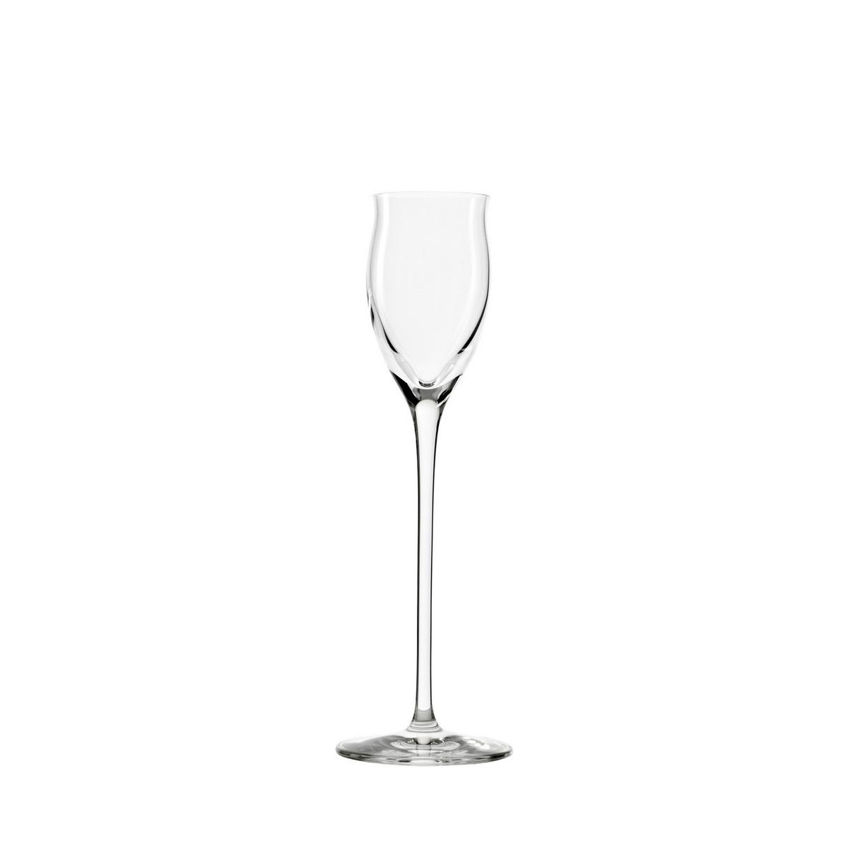EDELBRANDGLÄSER Quatrophil transparent 65 ml 6er Set - Transparent, Glas (0.065L) - Stölzle Lausitz