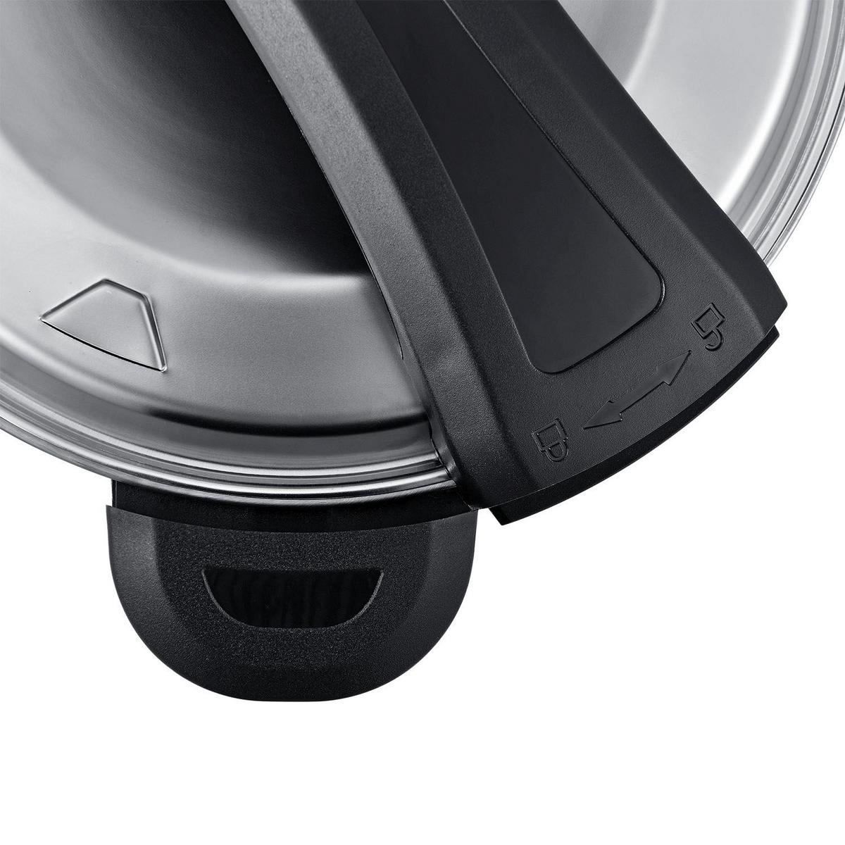 GLÜHWEINKOCHER Teramo 7 L - Silberfarben, Metall (30/42/23cm) - Juskys