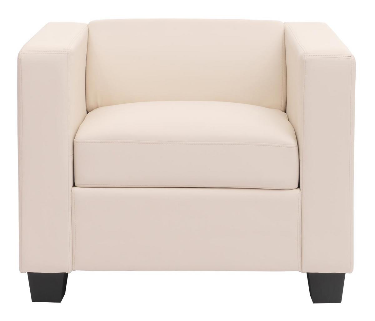 SESSEL LOUNGESESSEL Weiß - Weiß, Textil (86/70/75cm) - MCW