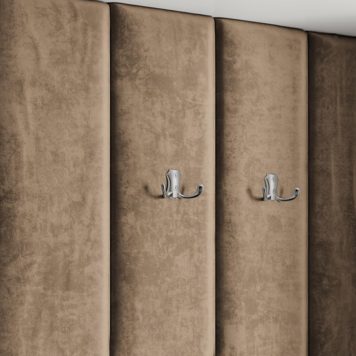 GARDEROBENSCHRANK REMA 150/240/60 cm Modern Garderobe-Set Eiche Lefkas - Eichefarben/Schwarz, Holzwerkstoff (150/240/60cm) - MASSENO
