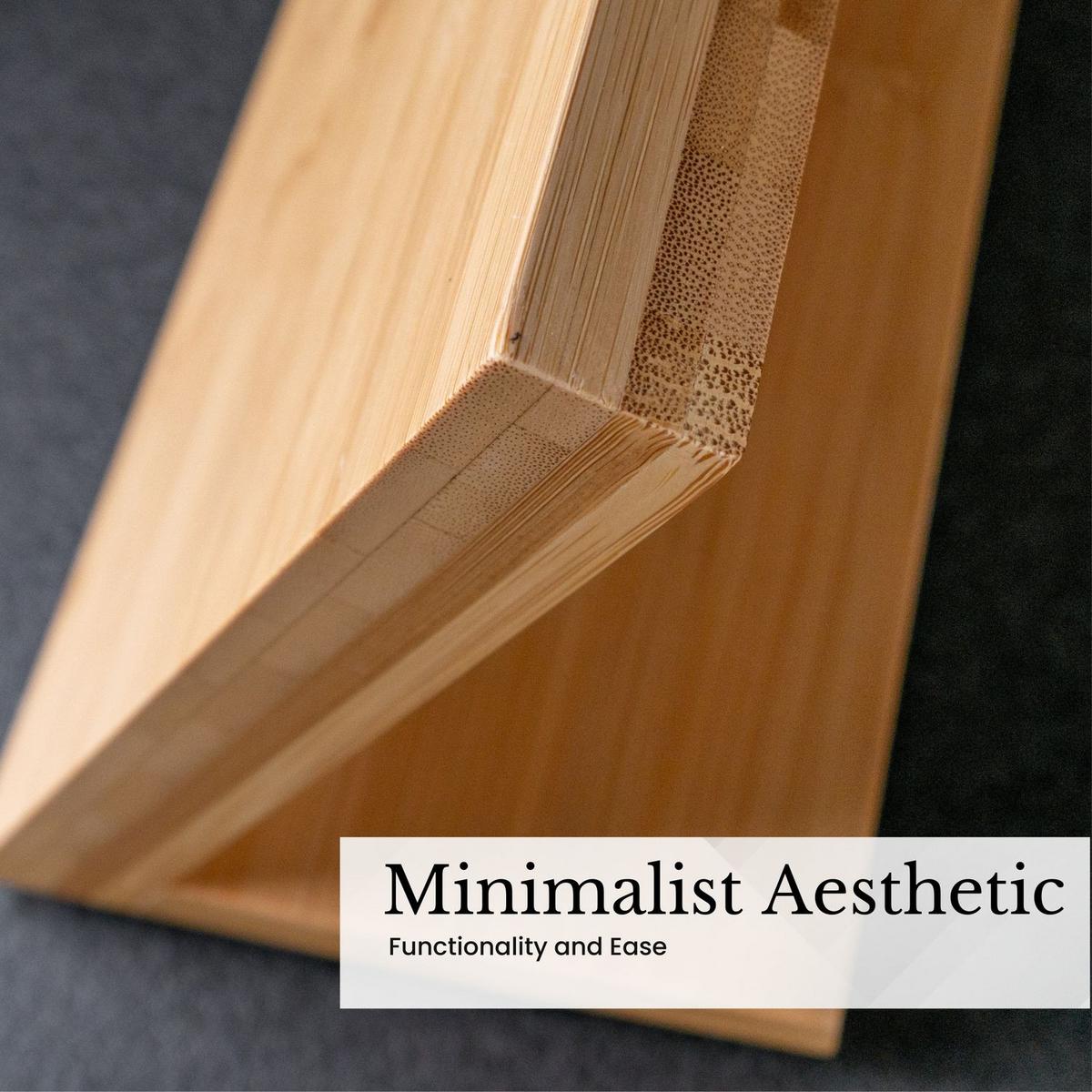 MESSERBRETT/BLOCK magnetisch - Braun, Holz (18/19/30cm) - Intirilife